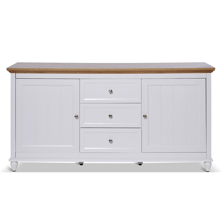 ClassicLiving Port 150cm Wide 3 Drawer Sideboard Wayfair.co.uk